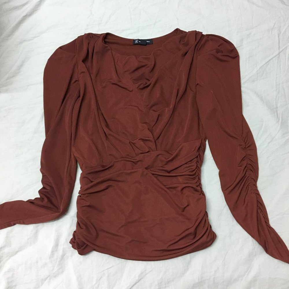 Donated. Brown long sleeve dress shirt d